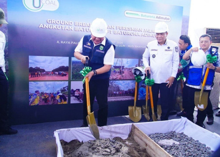 Groundbreaking Flyover Batubara, Muba Dorong Transportasi Lebih Aman