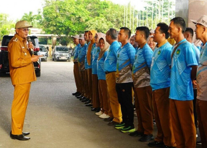 Lepas Keberangkatan Kontingen POR Korpri, Walikota: Cak Harap Dapat Mengharumkan Nama Prabumulih