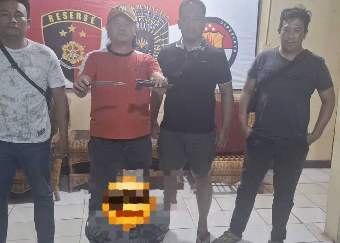 Warga Mekar Jaya Ditangkap Polisi gegara Bawa Sajam