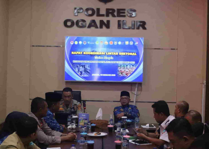 Kapolres Ogan Ilir Ajak Seluruh Elemen Jaga Keamanan Jelang Nataru