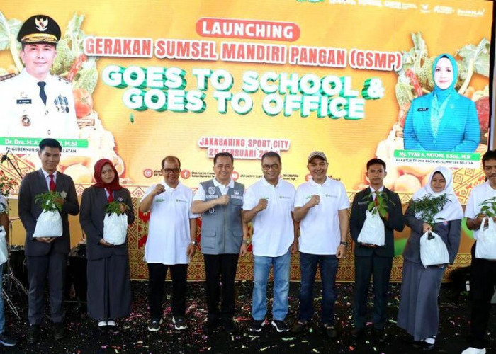  Bank Indonesia Dukung Pendidikan dan Ketahanan Pangan di Sumsel Melalui Gerakan GSMP Goes to School & Office