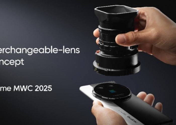 Realme Perkenalkan Konsep Interchangeable-lens di MWC 2025: Masa Depan Fotografi Mobile?