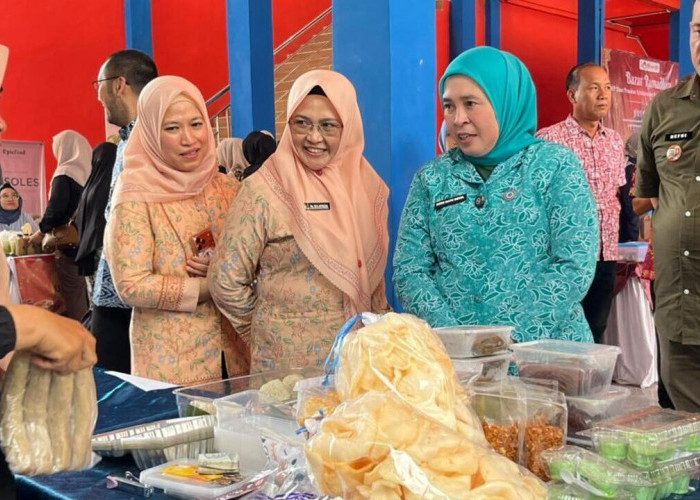 40 UMKM Ramaikan Bazar Ramadan DWP Damkar Palembang, Harga Sembako Lebih Terjangkau