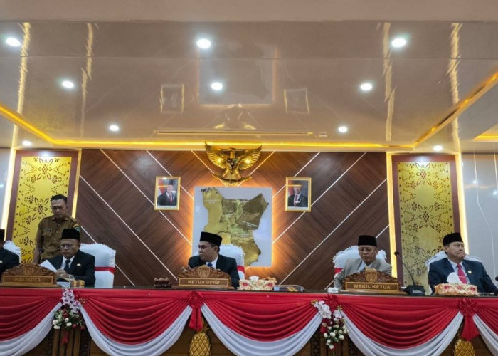 DPRD Prabumulih Gelar Paripurna Penyampaian Nota Pengantar Walikota Terhadap LKPJ Walikota TA 2024