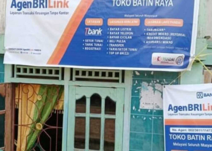Bantu Pencairan dan PKH, Brilink Bating Raya Talang Pangeran Layani Pencairan Jemput Bola