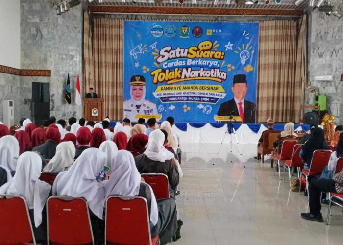 BNNK Ajak Pelajar Muara Enim Perangi Narkotika