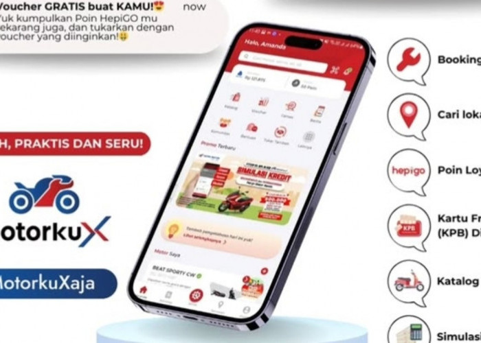 Bersama Astra Motor Sumsel, Semua Ada dalam Aplikasi Motorku