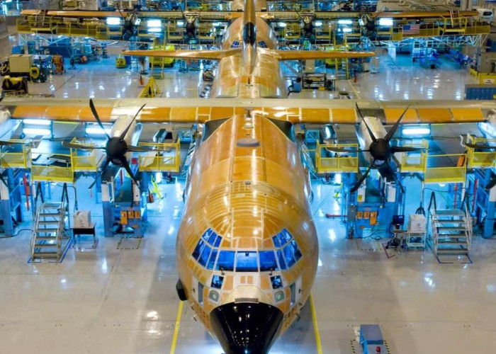  Kisah Sejarah Panjang Lini Produksi Pesawat Angkut Militer Hercules C-130 Yang Melegenda