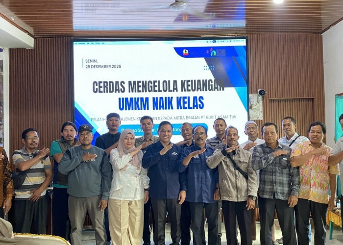 Cerdas Kelola Keuangan, Kunci UMKM Belitang Naik Kelas Bersama PTBA