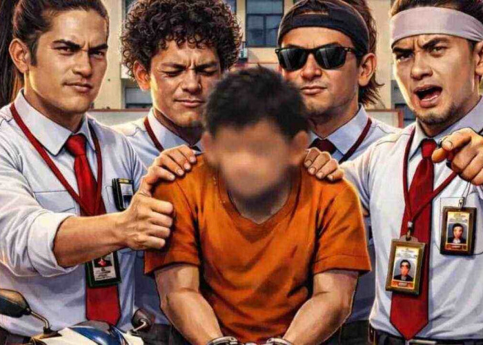 Karyawan Leasing di Prabumulih Ditangkap, Gelapkan Motor Konsumen yang Menunggak Cicilan