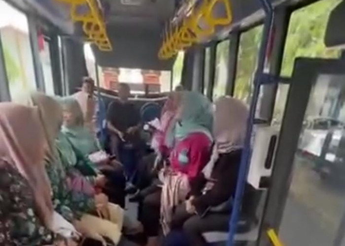 Menuju Tanjung Senai dengan Mudah, Shuttle Bus Gratis oleh Pemkab Ogan Ilir Kini Sudah Mulai Beroperasi