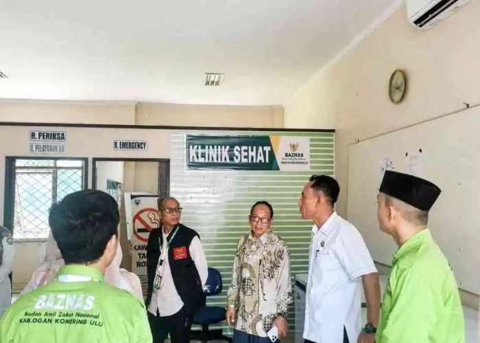 Tim Dinkes OKU Turun ke Klinik BAZNAS OKU