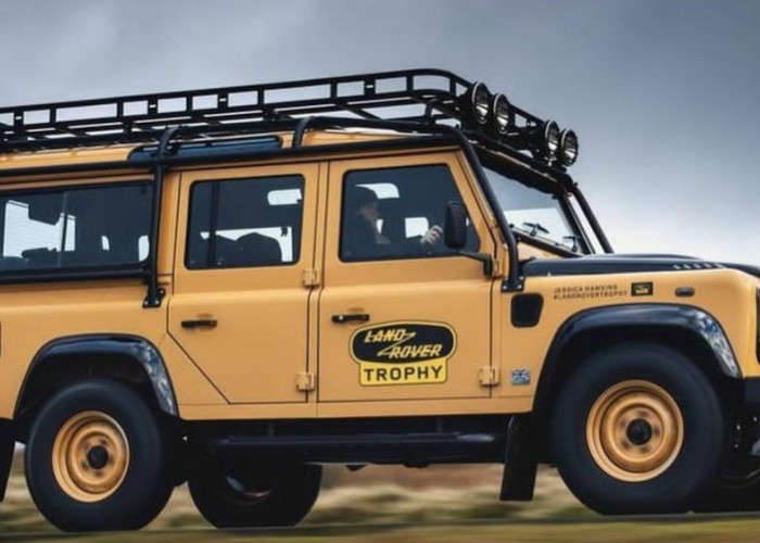 Warna Kuning yang Legendaris: Land Rover Defender V8 Camel Trophy Yang Eksklusif 