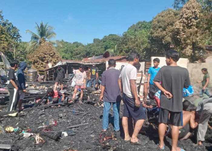 Tanjung Enim Membara, 7 Rumah Hangus Terbakar
