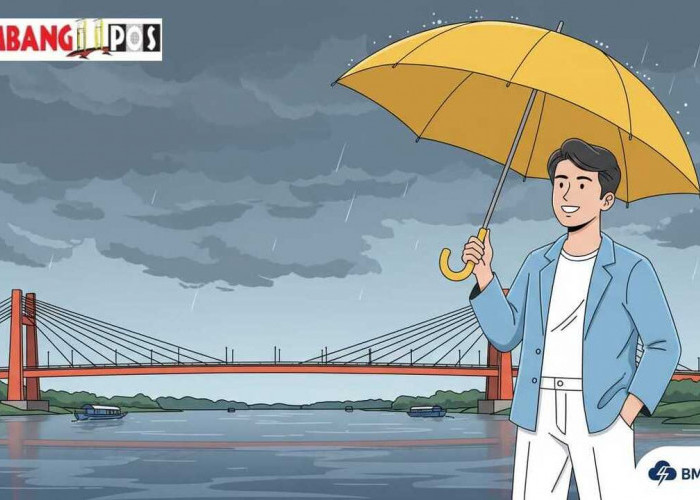 Siap Payung! Palembang Diprediksi Basah Sepanjang Penghujung Tahun