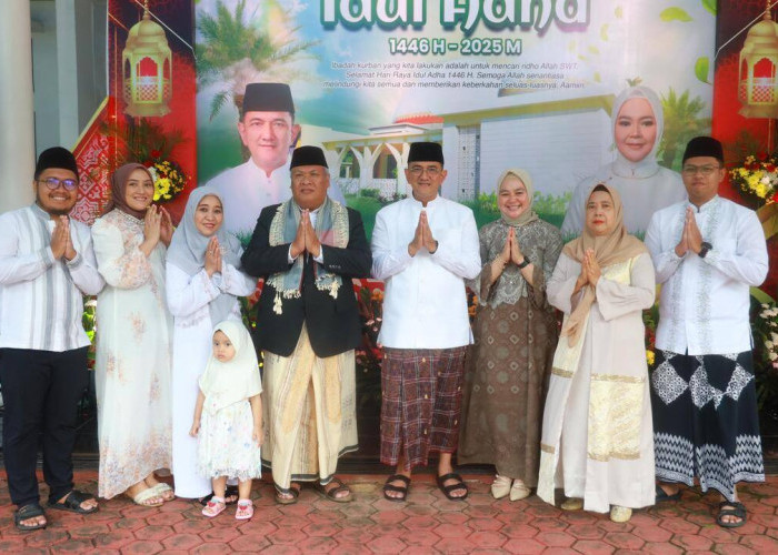 Sekda Sumsel Gelar Open House Idul Adha, Ajak OPD dan Masyarakat Pererat Silaturahmi