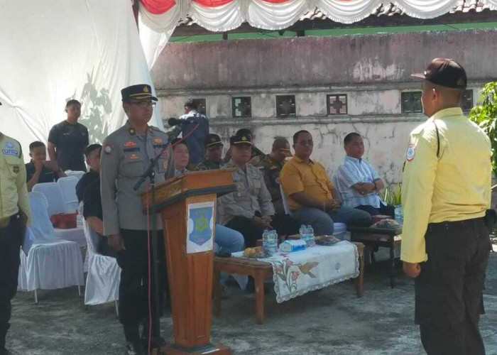 Kasat Binmas Polres OKU Hadiri Penutupan Diksar Gada Pratama Angkatan III Tahun 2025 PT. BBK