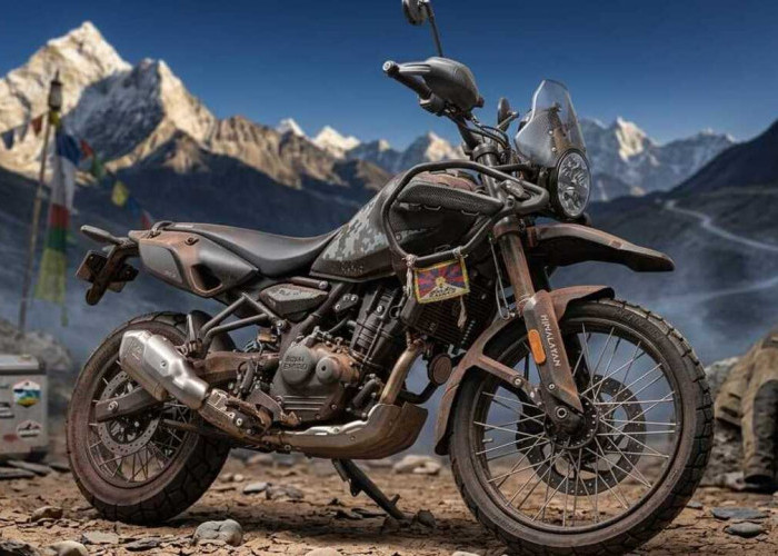 Royal Enfield Himalayan Mana Black Edition 2026 Motor Adventure Klasik Tampil Lebih Sangar.
