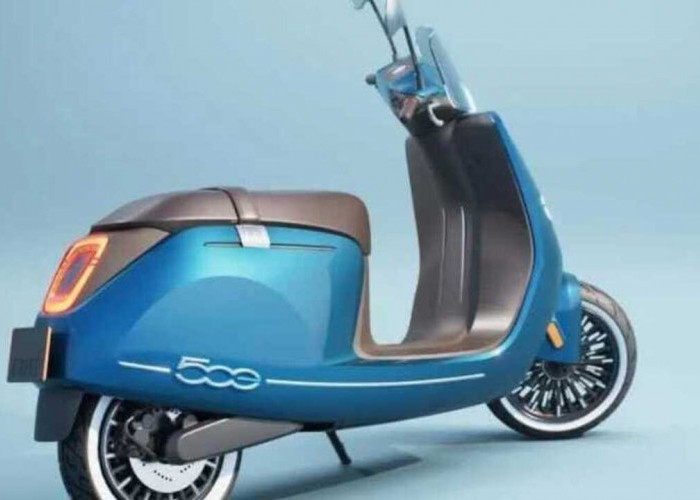 Skuter Listrik E-Moped 500, Gaya Italia Bertemu Mobilitas Urban Masa Kini 