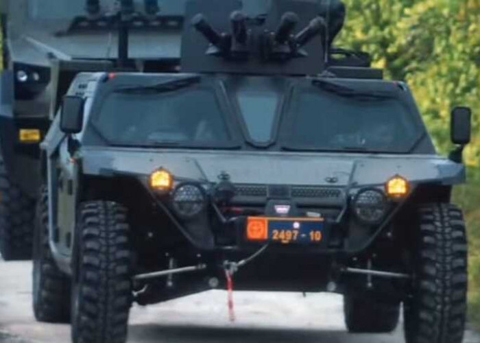 Teknologi Militer Indonesia Makin Maju! Inilah Kehebatan Rantis P6 ATAV Penggempur Segala Medan