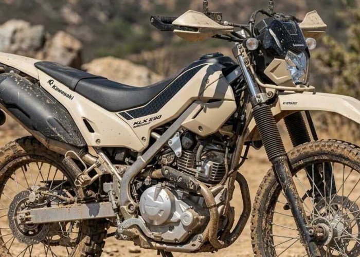 Kawasaki KLX230 Sherpa 2026: Trail Ringan yang Lincah dengan Fitur Modern. 