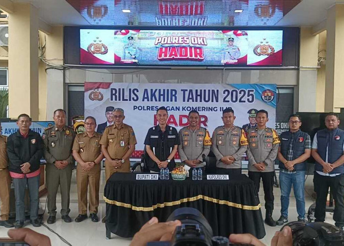 Polres OKI Berhasil Ungkap 15 Kasus Pembunuhan Menonjol di Tahun 2025