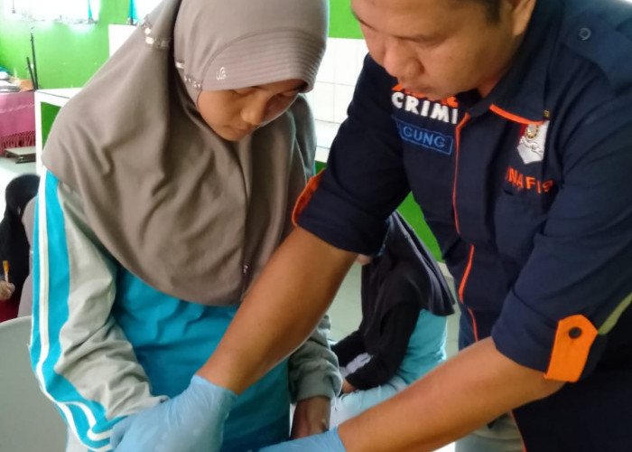 Unit Inafis Sat Reskrim Polres Lubuklinggau Beri Layanan Jemput Bola