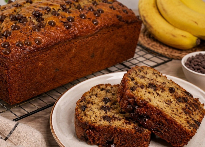 Banana Bread Tanpa Mixer, Lembut dan Wangi: Sekali Coba Dijamin Bikin Nagih