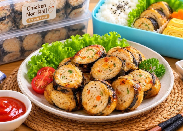 Chicken Nori Roll Frozen Food, Solusi Praktis untuk Stok Bekal Anak Sekolah dan Kerja