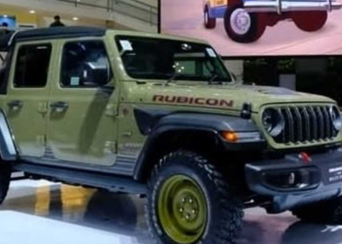 Tampil Gaya Militer Klasik, Jeep Wrangler Edisi 1941 Jadi Primadona GIIAS 2025
