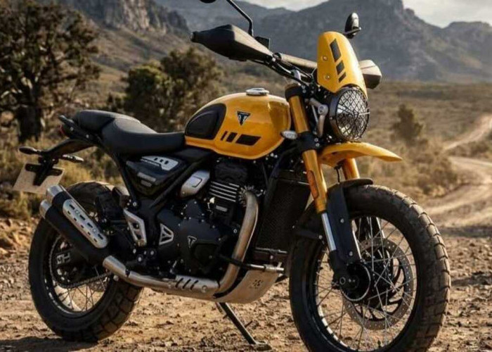 Modal Rp199 Juta, Triumph Scrambler 400 XC Punya Bekal Khusus untuk Off-Road! 