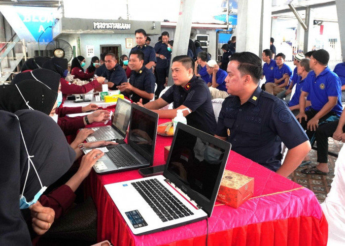 Lapas Martapura Gelar Cek Kesehatan Gratis dan Skrining TBC, 294 Orang Jalani Pemeriksaan