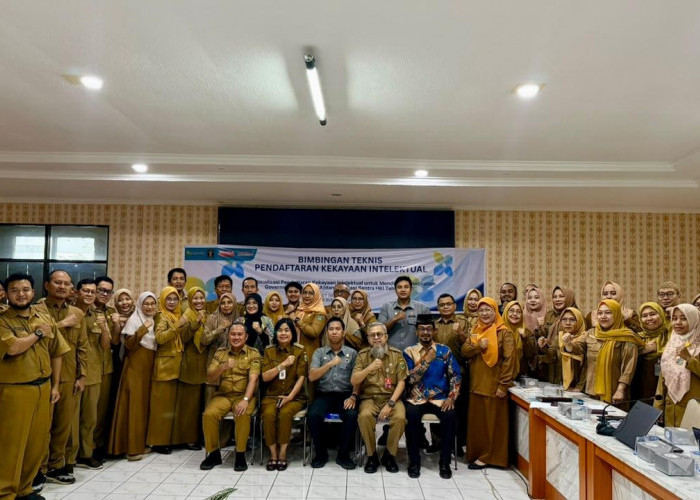 Kemenkum Sumsel Dampingi OPD se-Sumsel Daftarkan Kekayaan Intelektual Hasil Inovasi Daerah