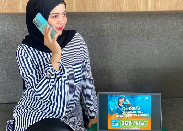 Internetan Makin Hemat, Paket Super Kaget by.U Hadir dengan Kuota Variatif Dukung Aktivitas Digital Anak Muda