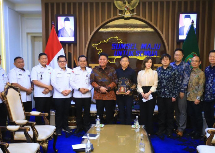 Sumsel Bidik Ketahanan Energi, Herman Deru Jajaki Investasi PLTA 500 MW Bersama Investor China.