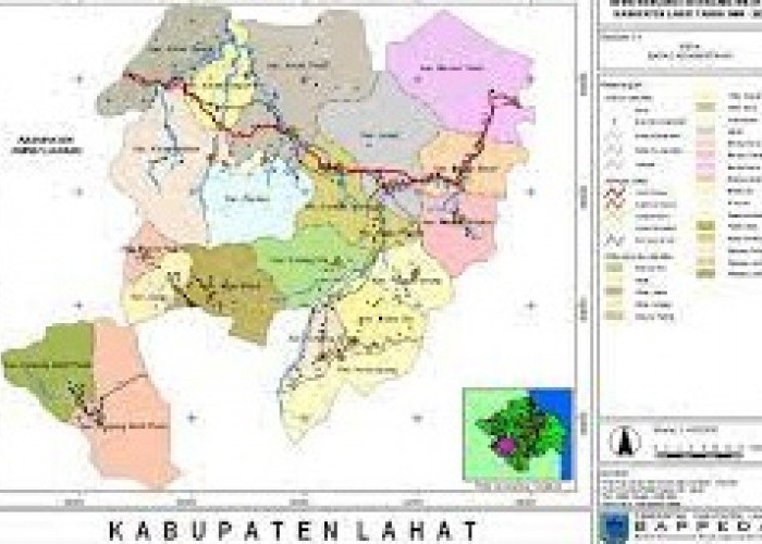 Bentuk 2 Kabupaten Daerah Otonomi Baru Pemekaran Kabupaten Lahat Provinsi Sumatera Selatan...