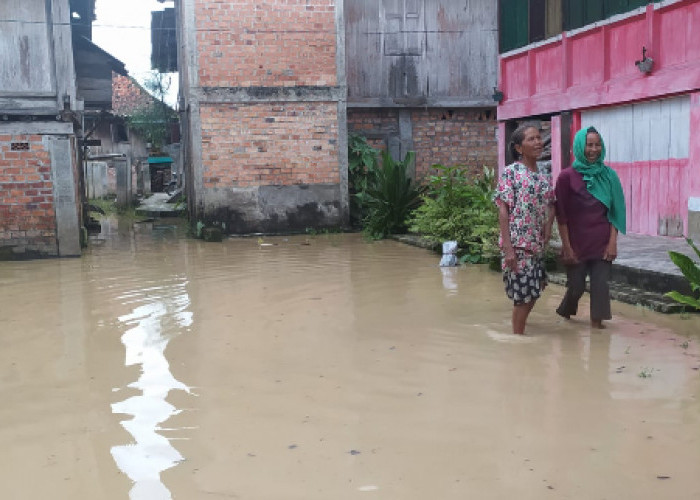 Banjir Lahat Meluas, Ratusan Rumah di Payuputat, Prabumulih Terendam
