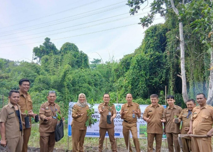 Dukung GSMP, Samsat Prabumulih Ubah Lahan Kosong Jadi Kebun Sayur Produktif dan Bagikan Bibit Sayuran