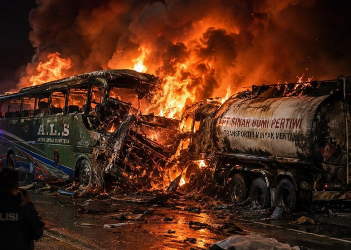 Fakta Mengejutkan di Balik Tragedi Bus ALS: Tangki BBM Dimodifikasi Ilegal, Bus Berizin Mati Tetap Beroperasi
