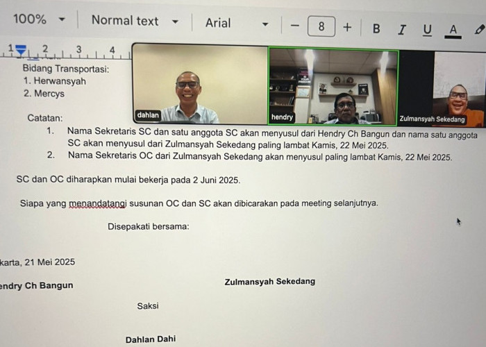 Dua Ketua Umum PWI Sepakati Susunan Panitia Kongres Persatuan: Titik Terang Rekonsiliasi Organisasi