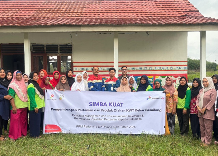 PEP Ramba Field Luncurkan Program SIMBA KUAT, Dorong Pemberdayaan Masyarakat Desa Keluang