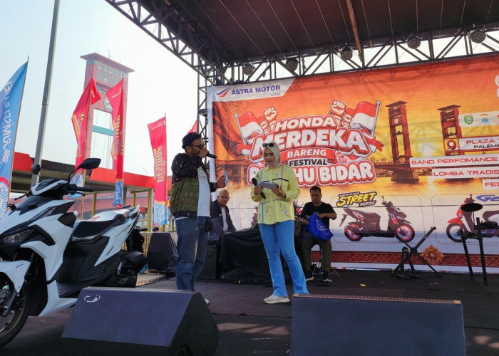Astra Motor Sumsel Meriahkan HUT RI Sekaligus Ajang Promosi Produk Unggul