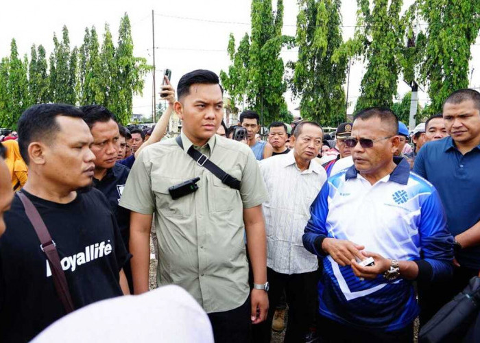Tinjau Lokasi Pemindahan Pasar Subuh, H Arlan: Harus Pindah, Kuangkat Kalau Tidak Pindah!