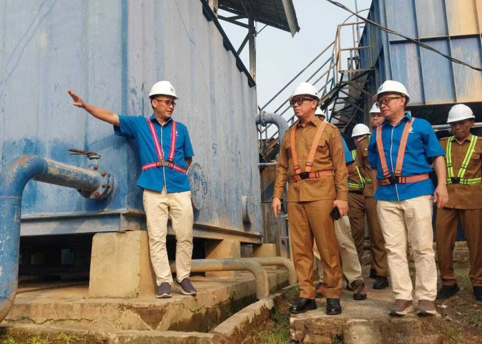 Cek WTP Bakung, Bupati OKU Pastikan Distribusi Air Bersih Kembali Lancar