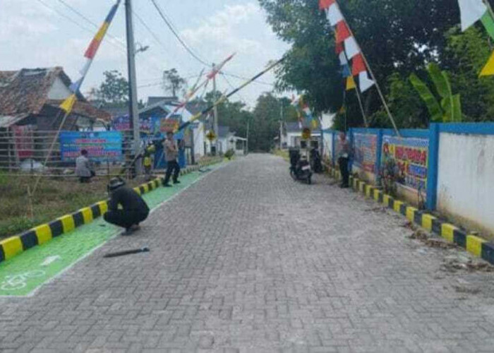 Sat Lantas Polres OKU Bentuk Kampung Tertib Lalu Lintas