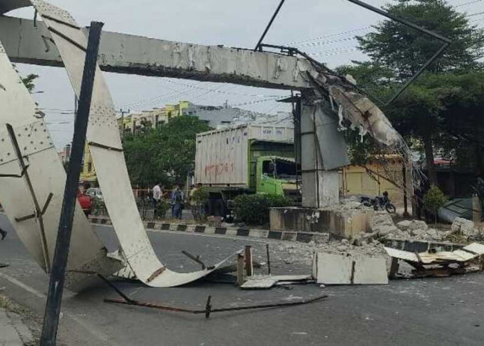 Bangun Kembali Gerbang Kota yang Roboh, Pj Wako Prabumulih dan Forkopimda Minta Bantuan Pertamina HRZ 4