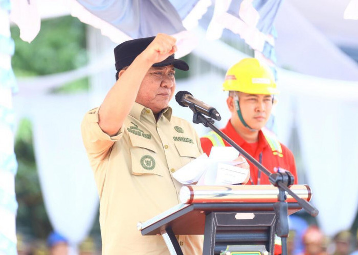 Gubernur Sumsel Herman Deru Pimpin Apel Bulan K3 Nasional 2026 di OKI, Tegaskan Penguatan Ekosistem K3