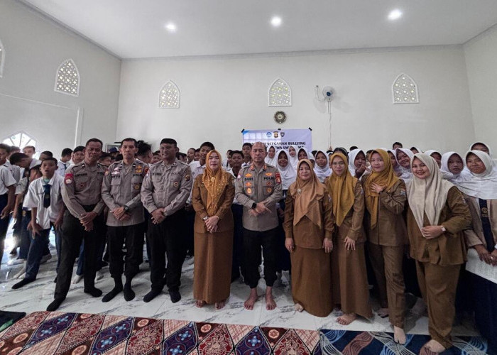 SMPN 14 Palembang Gandeng Polda Sumsel Gelar Penyuluhan Anti-Bullying, Ciptakan Lingkungan Sekolah Aman 