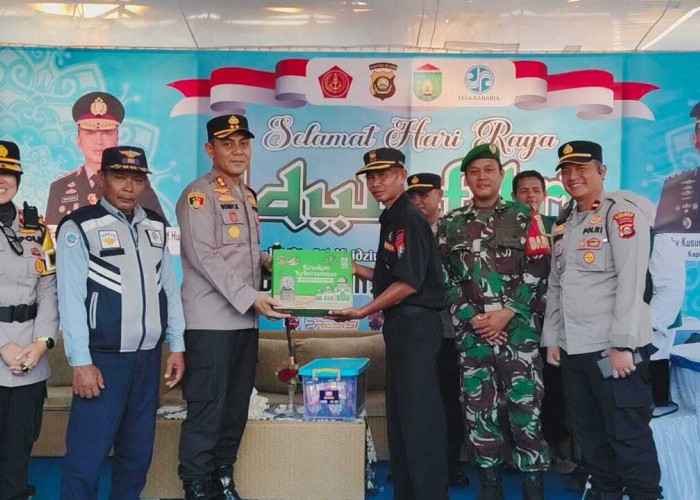 Kapolres Prabumulih Cek Pos Pengamanan dan Pos Pelayanan Jelang Idul Fitri 1447 H