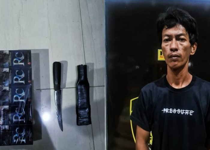 Curi 4 Karung Beras, Seorang Buruh Ditangkap TEKAB Polres Prabumulih